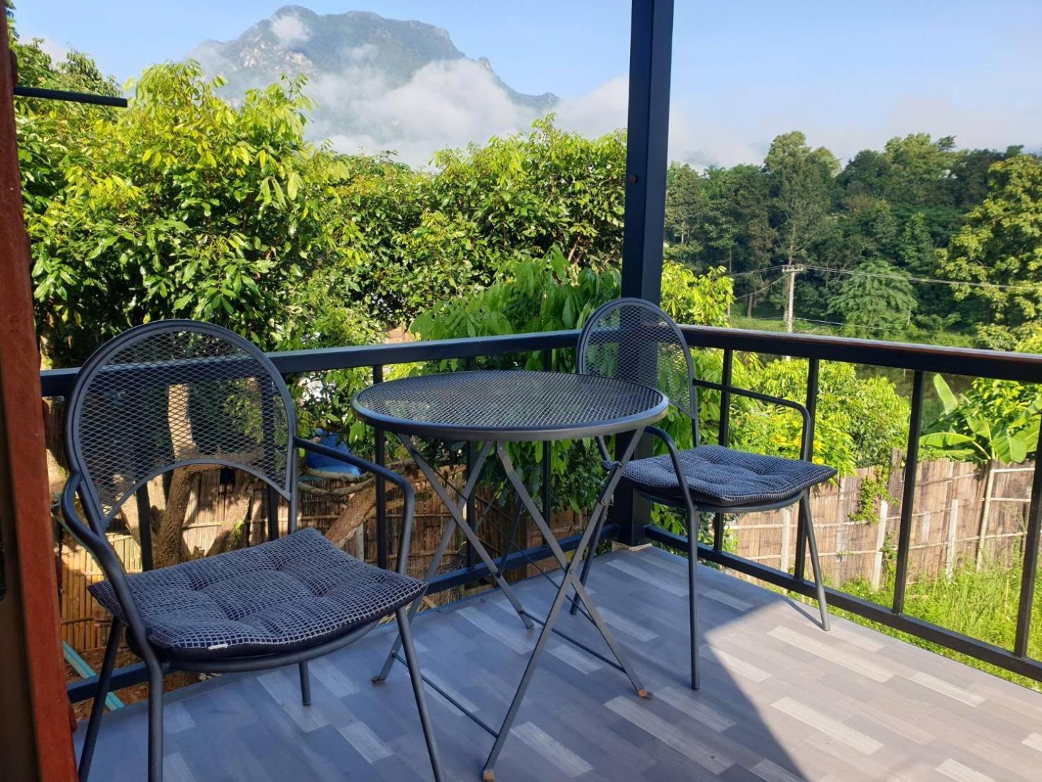 Nha-Da Land Apartment Chiang Dao Bagian luar foto