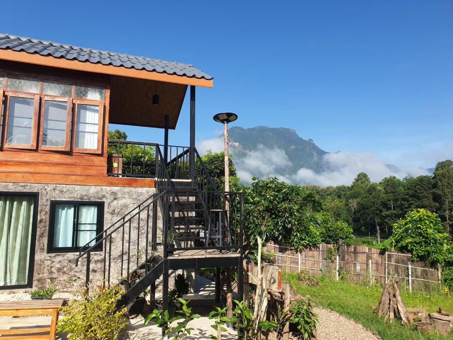 Nha-Da Land Apartment Chiang Dao Bagian luar foto