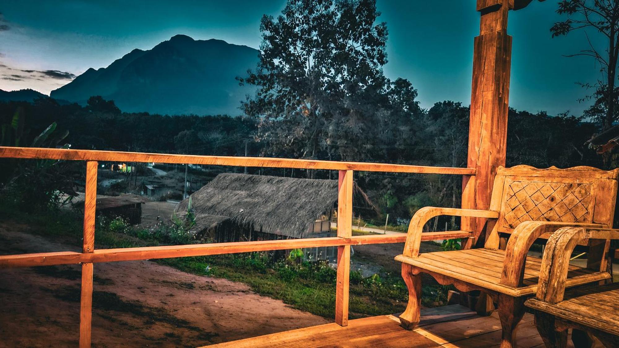 Nha-Da Land Apartment Chiang Dao Bagian luar foto